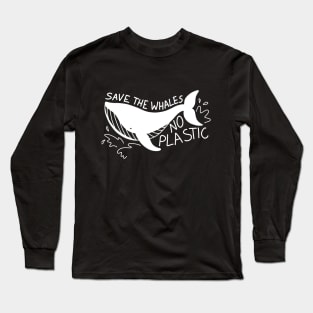 Save The Whales Long Sleeve T-Shirt